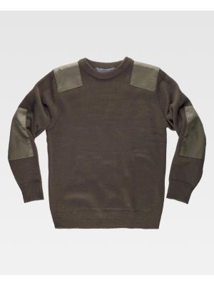 Sudaderas para trabajar workteam cuello redondo punto grueso de acrÃ­lico vista 1