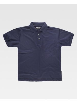 Polos para trabajar workteam mc tejido pique manga punto canale de poliÃ©ster vista 1