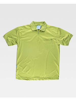 Polos para trabajar workteam workdry mc micro pique de poliÃ©ster con impresiÃ³n vista 1