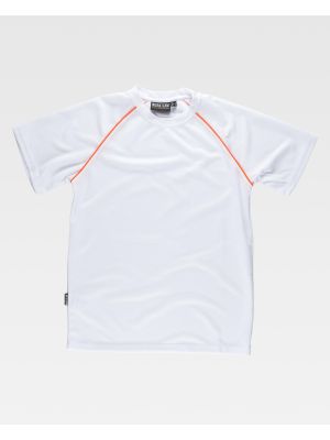 Camisetas de trabajo workteam s6640 de poliÃ©ster con impresiÃ³n vista 2