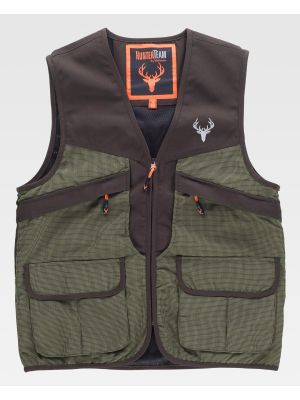 Chalecos de trabajo workteam chaleco deportivo s8530 de algodon con logo vista 2