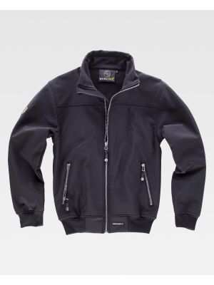 Soft shell trabajo workteam s9013 de algodon vista 2