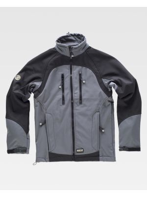 Soft shell trabajo workteam s9030 de algodon vista 2