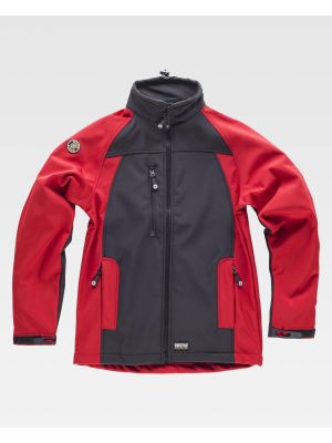 Soft shell trabajo workteam s9040 de algodon vista 2