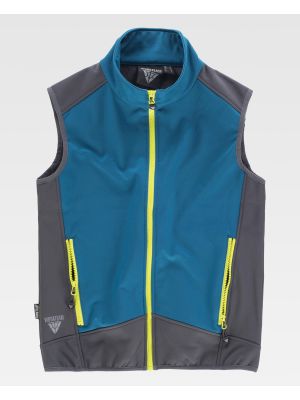 Chalecos de trabajo workteam chaleco deportivo s9315 de algodon vista 2