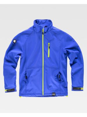 Soft shell trabajo workteam s9480 de algodon vista 2