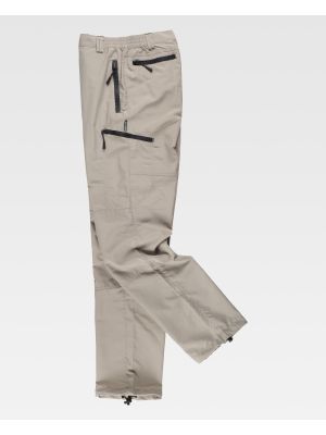 Pantalones de trabajo workteam s9860 de poliÃ©ster vista 2