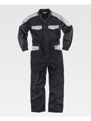 Monos y buzos workteam combinado cuello camisero de poliÃ©ster vista 1