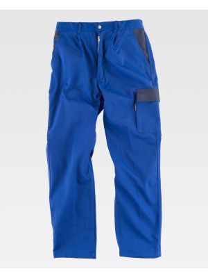 Pantalones de trabajo workteam wf1500 de poliÃ©ster vista 2