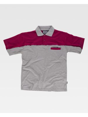 Polos para trabajar workteam wf1855 de poliÃ©ster con impresiÃ³n vista 2