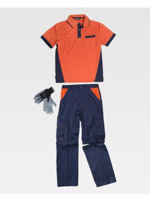 Polos para trabajar workteam wset1465 de poliÃ©ster con impresiÃ³n vista 1