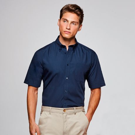 Camisas manga corta roly aifos de poliéster para personalizar vista 1