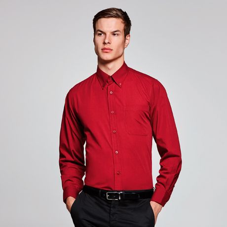 Camisas manga larga roly aifos ls de poliéster con impresión vista 1