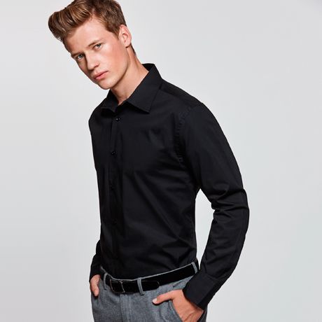 Camisas manga larga roly moscu de algodon vista 1