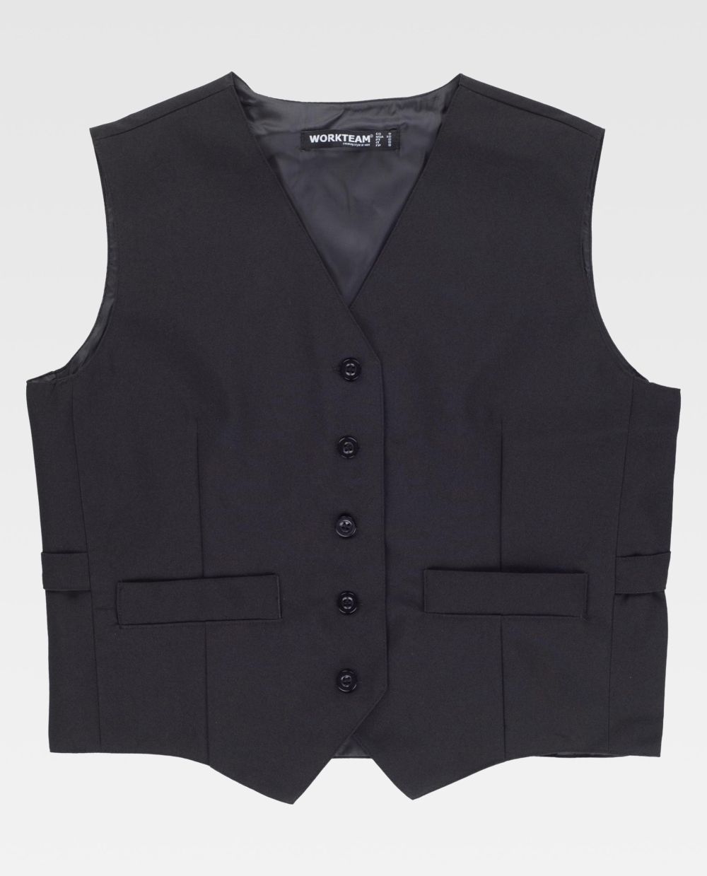 Chalecos de hostelerÃa workteam b9030 de poliéster vista 2