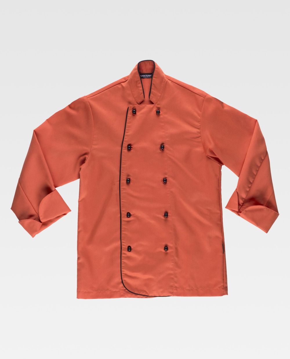 Casacas sanitarias workteam b9205 de poliÃ©ster para personalizar vista 2