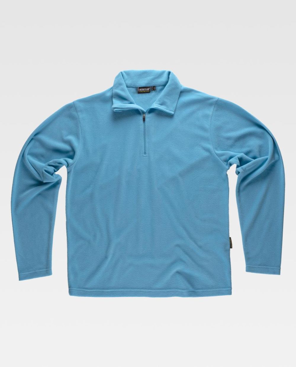 Forros polares trabajo workteam polar cuello alto con impresión vista 1