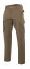 Pantalones de trabajo velilla multibolsillos con bolsillos de fuelle de algodon beige arena con impresión vista 1