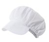 Gorros de cocina velilla cofia de algodon blanco para personalizar vista 1