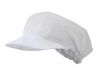 Gorros de cocina velilla cofia con rejilla de algodon blanco vista 1