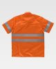 Camisas reflectantes workteam mc alta visibilidad de poliéster para personalizar vista 2