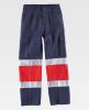 Pantalones reflectantes workteam c4057 de poliéster vista 2