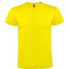 Camisetas manga corta roly atomic 150 de 100% algodón amarillo vista 1