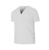 Casacas sanitarias camisola pijama microfibra manga corta de microfibra blanco vista 1
