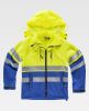 Chaquetas y parkas reflectantes workteam workshell combinada de algodon con impresión vista 1