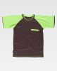 Camisetas reflectantes workteam wf1016 de poliéster con impresión vista 1
